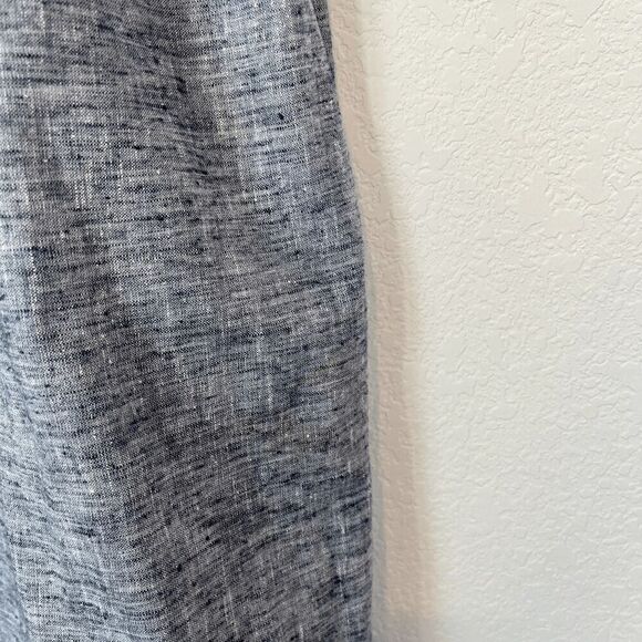 Margarita Mercantile Blue Chambray Embroidered Short Sleeve Dress Women’s Medium - Picture 5 of 6